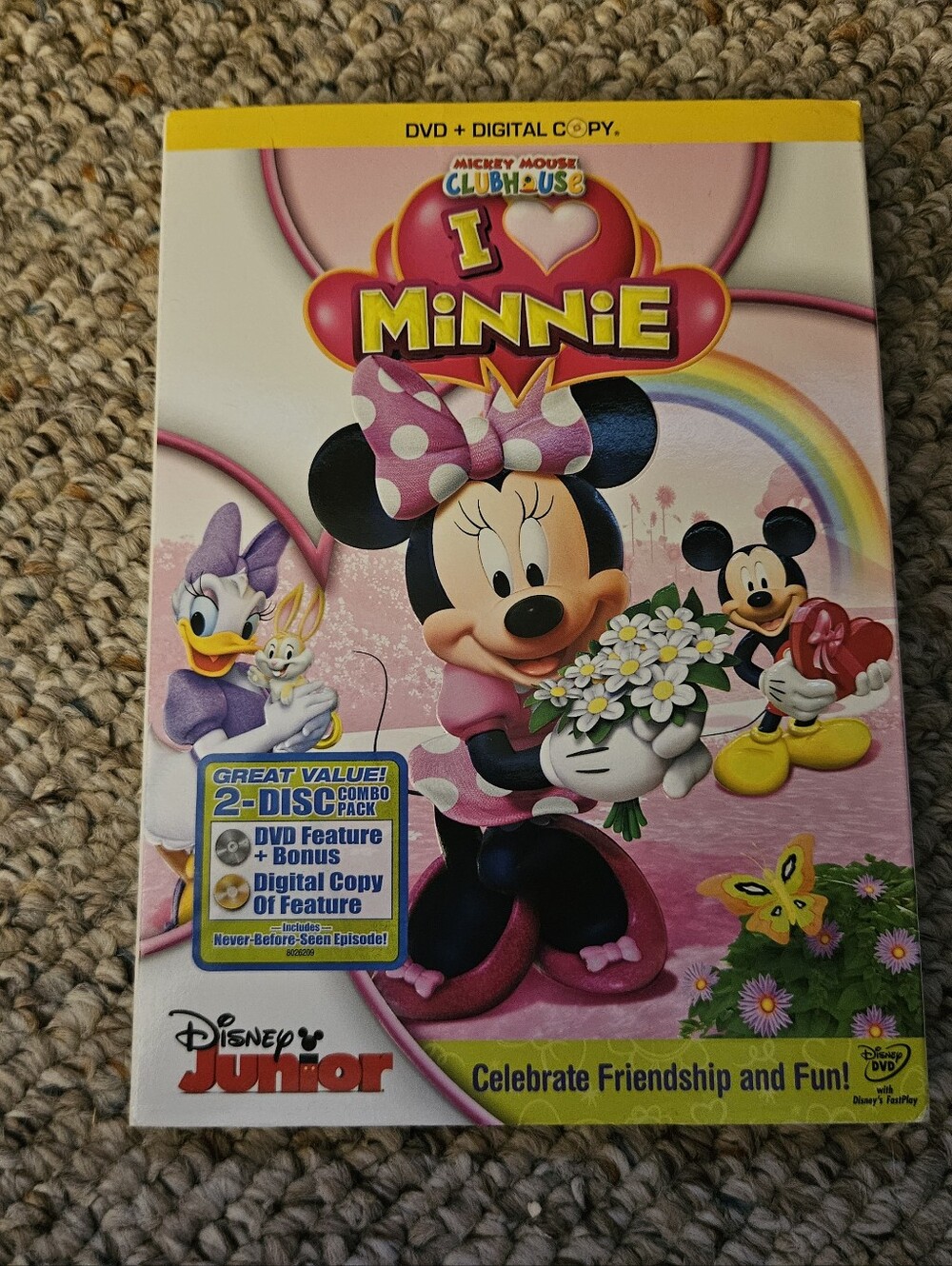 Disney Junior Mickey Mouse Clubhouse I Love Minnie DVD